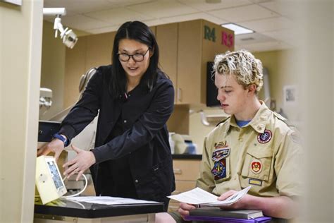 Area Boy Scouts Earn Merit Badges Explore Career Opportunities At Northwest Technical College