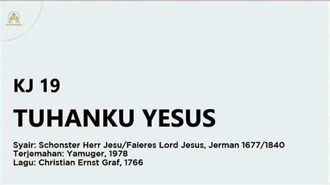 Kj Tuhanku Yesus Schonster Herr Jesu Faieres Lord Jesus Youtube