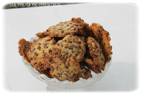 Cookies Croustillants Chocolat Les Folies De Christalie Ou Quand La