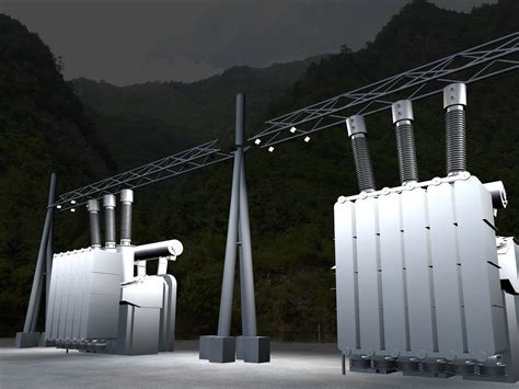 Hydroelectric power station 5 3D Model .max .3ds - CGTrader.com