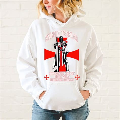 Knights Templar Crusader Christian Hoodie