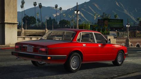 1992 Jaguar XJ6 Us Spec Add On LODs GTA5 Mods