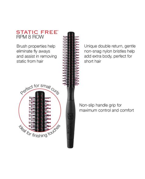 Cricket Static Free Rpm Row Round Brush Barber Depot Barber Supply