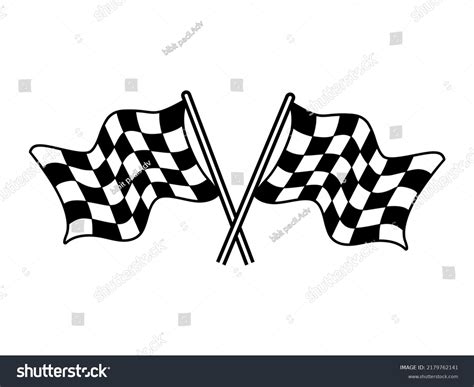 Start Icon Race Flag Icon Competition Stock Vector (Royalty Free ...