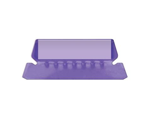 Pendaflex Hanging Folder Tabs Clear Violet Tabs Inserts Per Pack