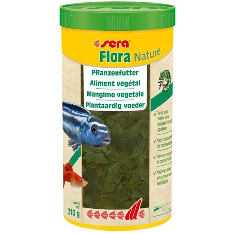 sera Flora Nature - Pflanzenfutter