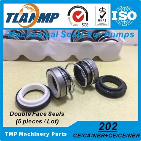 Double Face Tlanmp Mechanical Seals Material Ca Ce Ca Ce Nbr