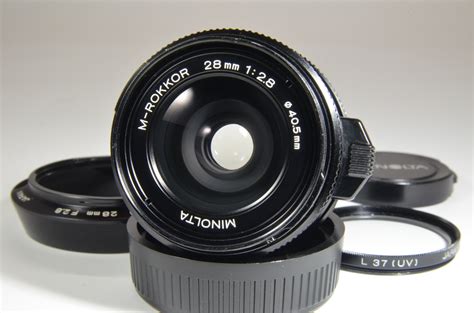 Minolta Cle W M Rokkor Mm F Mm F Mm F Flash Grip