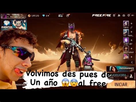 Volv A Jugar Free Fire Despu S De Un A O Y Mira Lo Que Pas