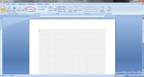 How To Print Gridlines In Word Document Printable Templates