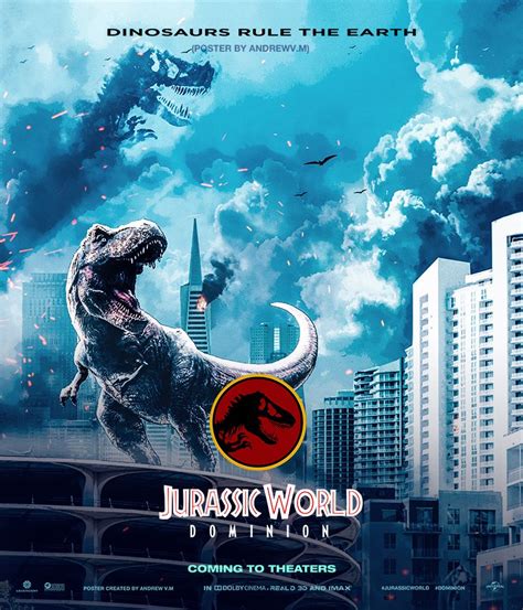 Jurassic World Dominion Poster Rexy 2 Dinosaurios Jurassic World