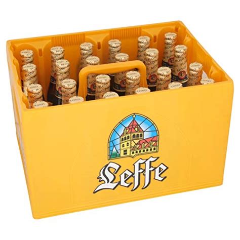 Leffe Blonde Flaschenbier MEHRWEG Im Kasten Blondes Abteibier Bier