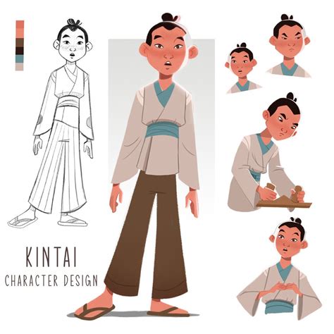 Character Design Concepts Kintai Fitcheto Bobbo Andonova On