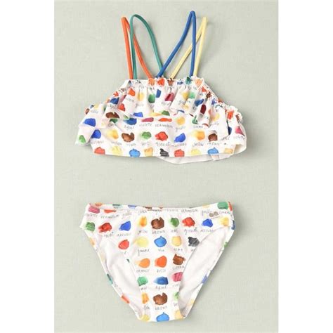 José Varón Verano 2023 Bikini niña Acuarelas