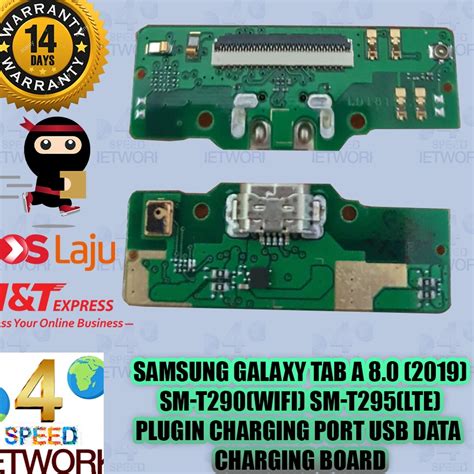 For Sm Galaxy Tab A 8 0 2019 Sm T295 Lte T290 Charging Board Port Usb