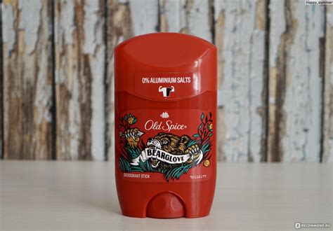 Дезодорант Old Spice Bearglove Deodorant Stick - «Самый унисексовый и ...