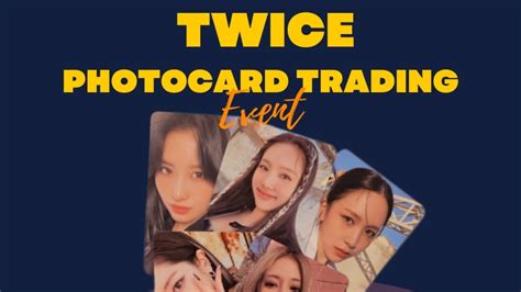 Twice Photocard Trading Event Norcal Bay Area Youtube