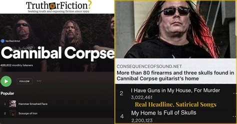 Cannibal Corpse ‘my Home Is Full Of Skulls Meme Truth Or Fiction