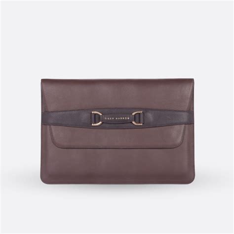 Buy Bronco Laptop Sleeve - brown vegan Leather laptop sleeve Online in ...