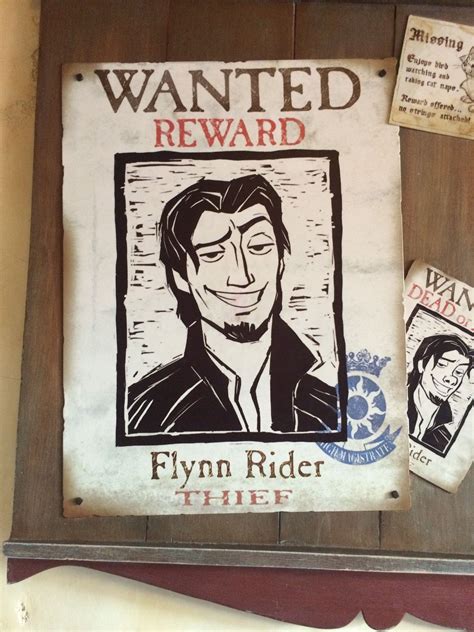 Free Printable Flynn Rider Wanted Poster | Free Printable