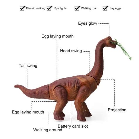 Pwshymi modèle de simulation de tyrannosaure Rex Jouet de dinosaures