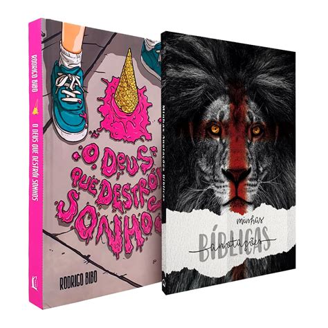 O Deus Que Destroi Sonhos Amazon - Kit O Deus que Destrói Sonhos + Caderno Anotações Bíblicas Leão ...
