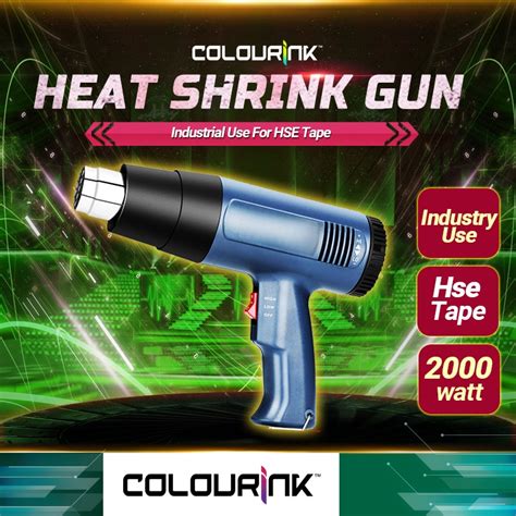 Hot Air Heat Gun Blower Heat Shrink Gun Adjustable Heavy Duty Type Industrial Use Shopee Malaysia