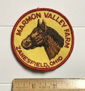 Marmon Valley Farm Zanesfield Ohio OH Horseback Riding Horse Round ...