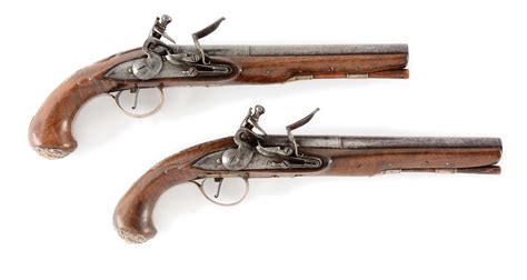 (A) FINE AMERICAN REVOLUTIONARY WAR FLINTLOCK MUSKET WITH BAYONET ...