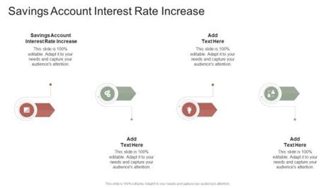 Savings Account Interest Rate Increase Powerpoint Presentation And Slides Slideteam