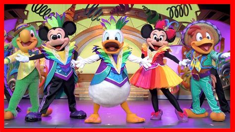 ºoº Tdl 東京ディズニーランド シアターオーリンズ レッツ・パーティグラ！ Tokyo Disneyland Lets Party