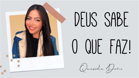 Esperando Em Deus Querida Dani Youtube