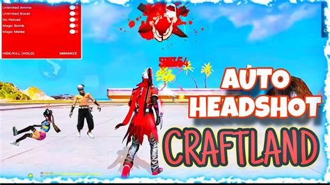 Auto Headshot Craftland Map Code 🎯💯free Fire Headshot Crafland Map Code Freefire Youtube