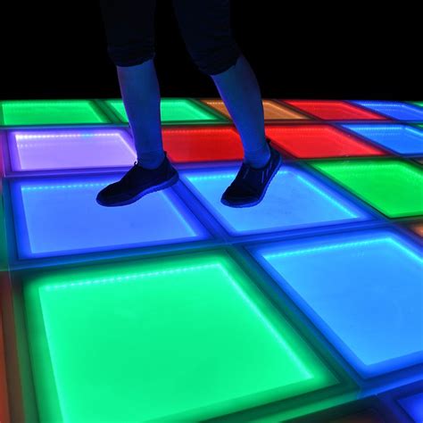 Light Up Dance Floor Decorations Light Up Multicolor Stage Rgb Panels Led Dance Floor Tiles ...