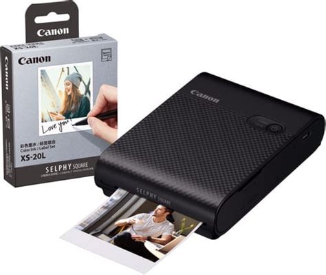 Canon SELPHY SQUARE QX10 Zwart Canon PAPER XS 20L Online Reviews