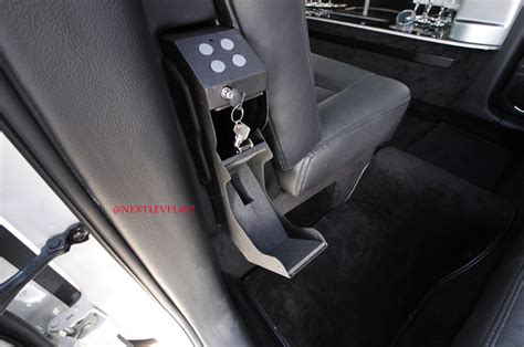 Car Gun Safe Box - Tsa Approved Key Lock Security Portable Vehicle Car ...