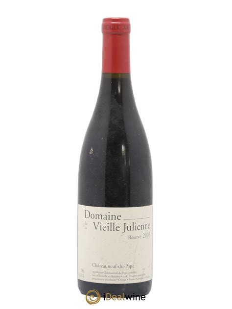 Acheter Ch Teauneuf Du Pape Vieille Julienne Domaine De La R Serv