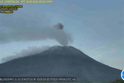 Peringatan Pvmbg Bahaya Lahar Gunung Ile Lewotolok Kabupaten Lembata