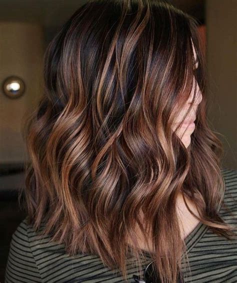 8 Reflejos Que Le Van Bien Al Cabello Castaño Oscuro Brown Balayage