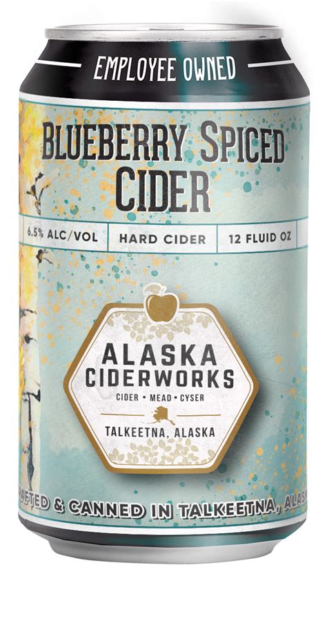 Blueberry Spiced Cider — Alaska Ciderworks And Meadery