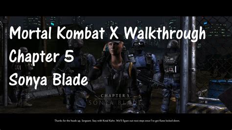 Mortal Kombat X Chapter Youtube