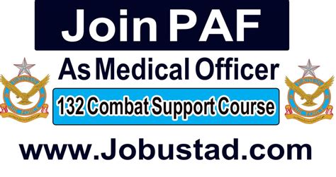 Join Pakistan Air Force As Paf Officers In Medical Branch