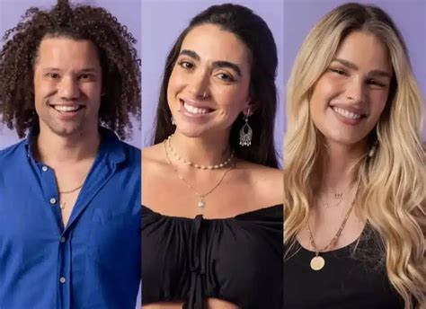 Maycon Giovanna e Yasmin Brunet formam o primeiro paredão do BBB 24