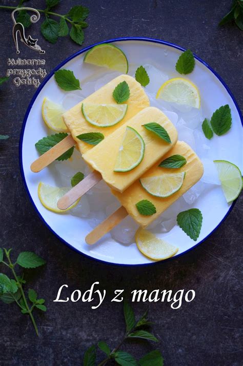 Jogurtowe Lody Z Mango Bez Maszynki