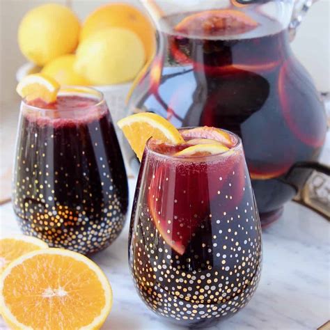 How To Make The BEST Red Sangria Recipe WhitneyBond