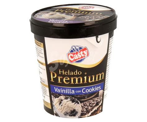 Casty Helado De Vainilla Con Cookies 500 Ml