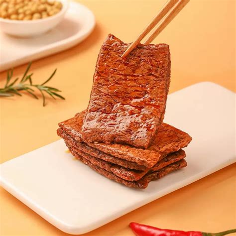 Get Jin Zai Hand Torn Vegetarian Steak Bean Dry Spicy Beef Network