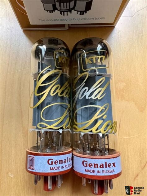 Genalex Gold Lion Kt Matched Pair Tubes Hrs For Sale Canuck