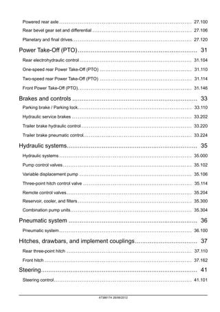 Case Ih Magnum 260 Tractor Service Repair Manual Pin Zbrd07000 And