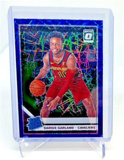 Panini Donruss Optic Rated Rookie Darius Garland Rc Blue